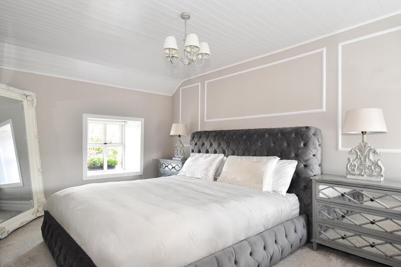 The property has three to four bedrooms