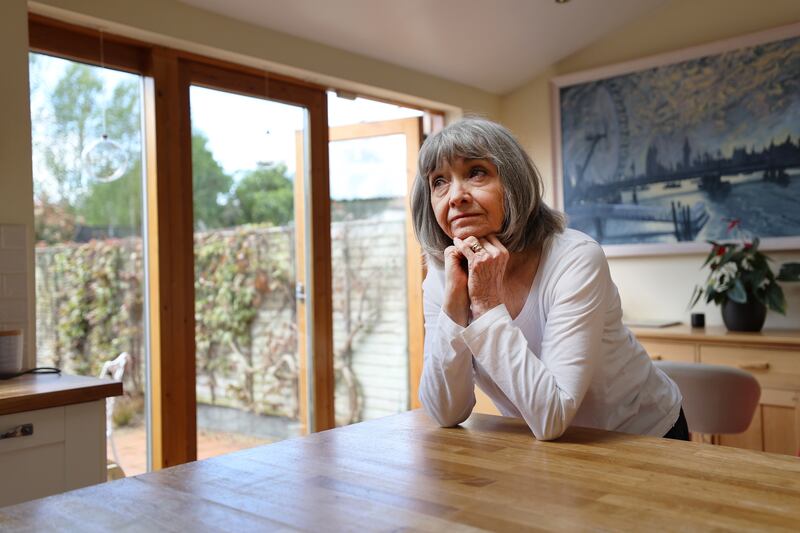 Micheline Walsh: 'Every morning, when I wake, the reality of our predicament descends on me and I am afraid.' Photograph Nick Bradshaw/The Irish Times