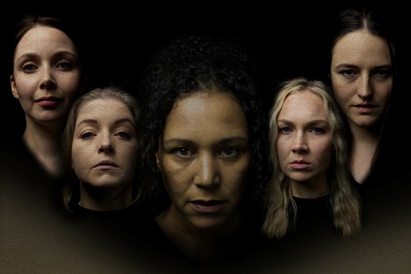 The cast of Belfast Girls