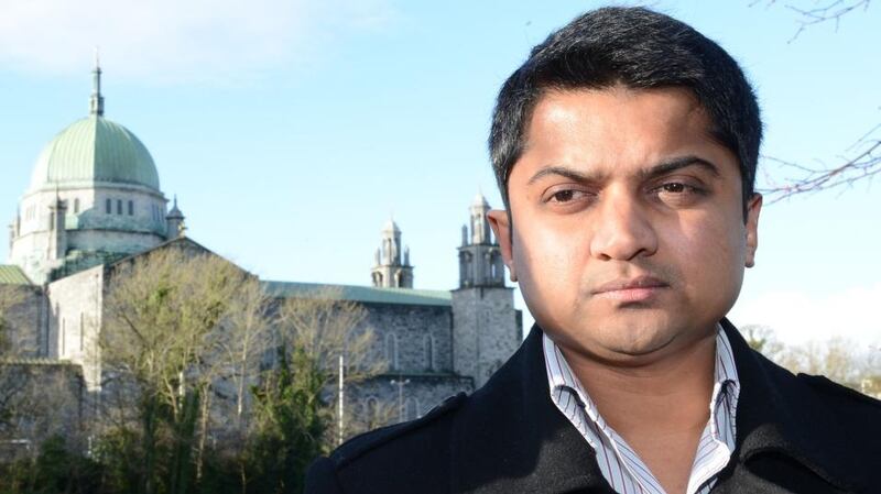 Praveen Halappanavar. husband of Savita Halappanavar, who is suing the HSE over her death. Photograph: Brenda Fitzsimons/The Irish Times