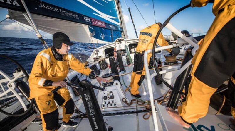I need to accept that assimilating into this type of sailing will be a slow-release. Photograph: Brian Carlin/Volvo Ocean Race