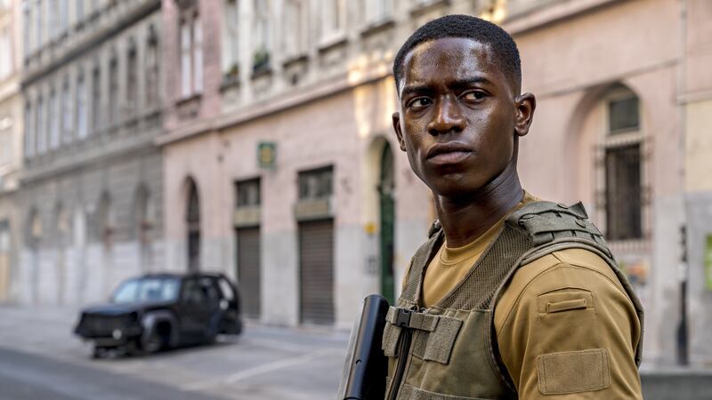 Damson Idris in Outside the Wire
