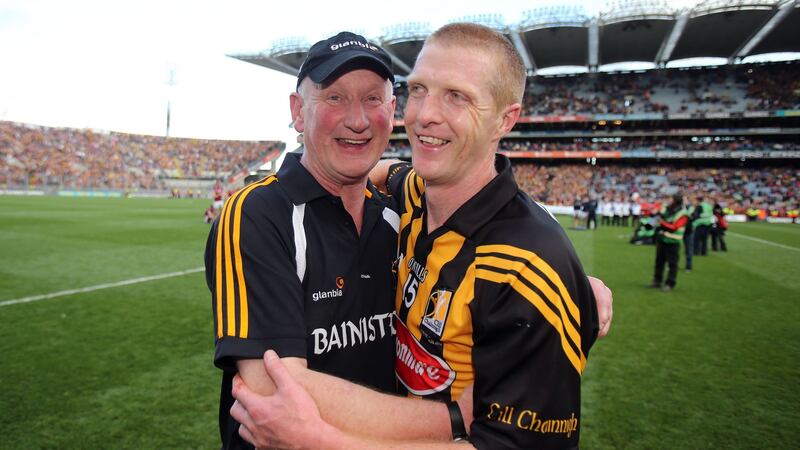 Brian Cody and Henry Shefflin after Kilkenny’s 2012 final replay win over Galway. Photograph: Cathal Noonan/Inpho