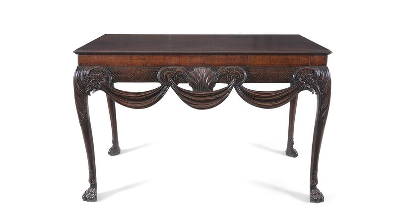 George II side table (Lot 243, €30,000-€40,000)