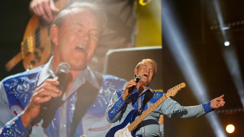 Glen Campbell sold an estimated 45 million records and had numerous hits on both the pop and country charts. Photograph: Harrison McClary/Reuters