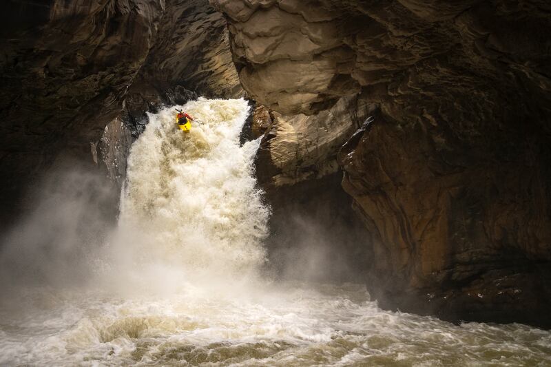 Red Bull Illume Emerging with Canon category winner: Athlete Kilian Ivelic Astorga in Maipo, Chile. Photograph: Gonzalo Robert Parraguez