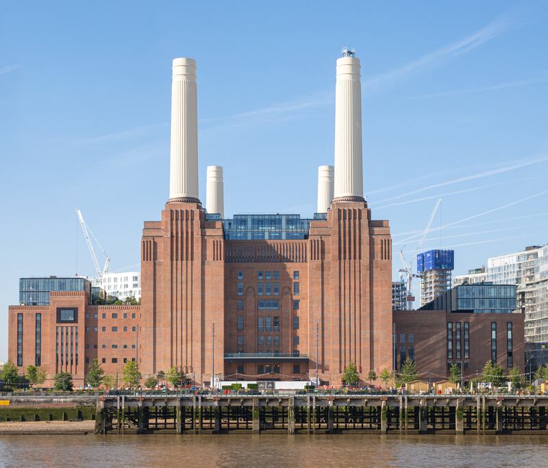 Battersea Power Station – Lift 109 takes you to the top of one of the chimneys
