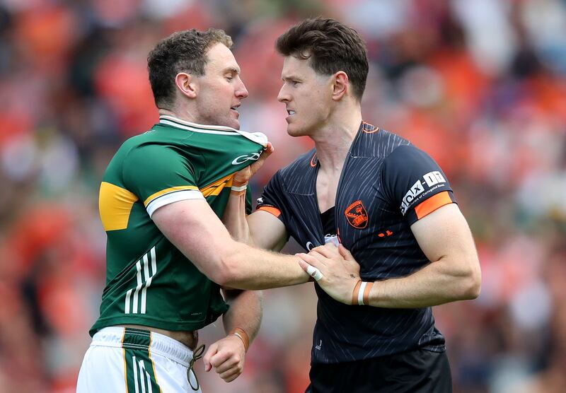 Joe McElroy: has started all league and championship games for Armagh this season. Photograph: Leah Scholes/Inpho 