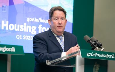 Minister for Housing Darragh O’Brien