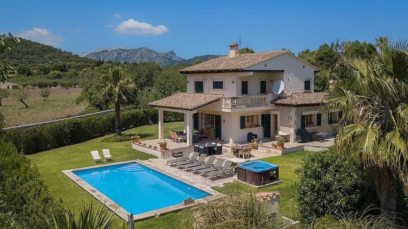 There is holiday income potential with this Mallorcan home.