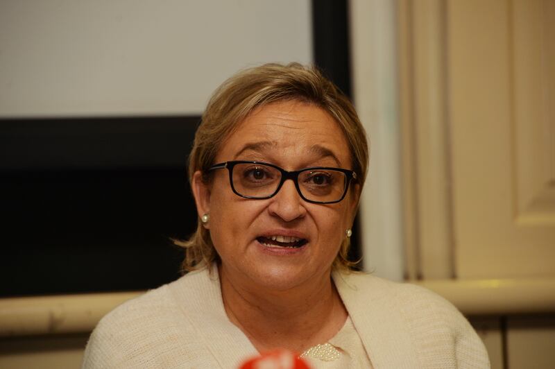 Donna Price of the Irish Road Victims Association: 'To have lost a loved one in circumstances that could have been avoided makes it all the more unbearable.' Photograph: Alan Betson

