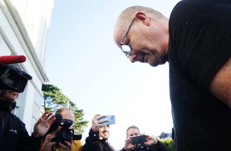 Richard Satchwell was charged on Saturday with the murder of his wife Tina. Photograph: Brian Lawless/PA Wire