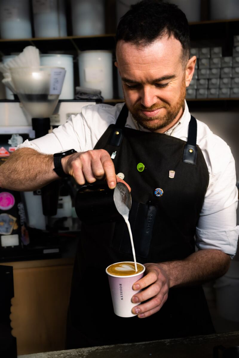 James Hennebry of Rosslyn Coffee.