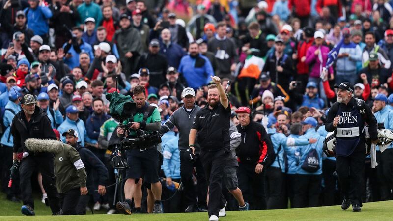 Shane Lowry is the defending British Open champion after his win at Portrush. Photograph: Oisin Keniry/Inpho
