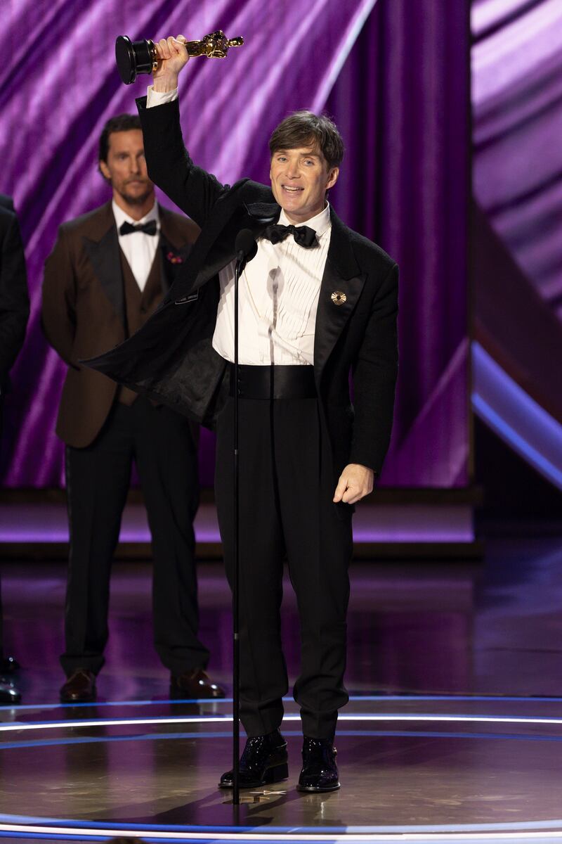 The 96th Oscars where Cillian Murphy won the award for best actor in a leading role. Photograph: Frank Micelotta/Disney via Getty Images