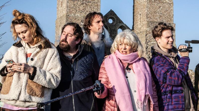 The cast of Pandemonium