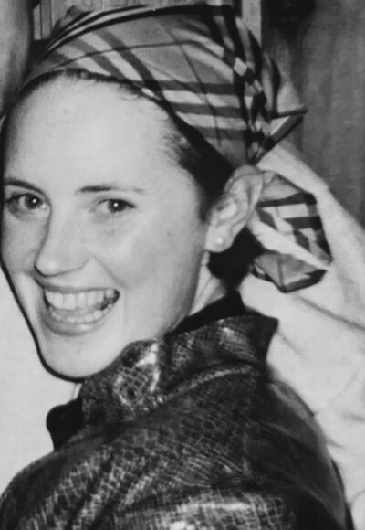 Sheilagh in her early twenties.