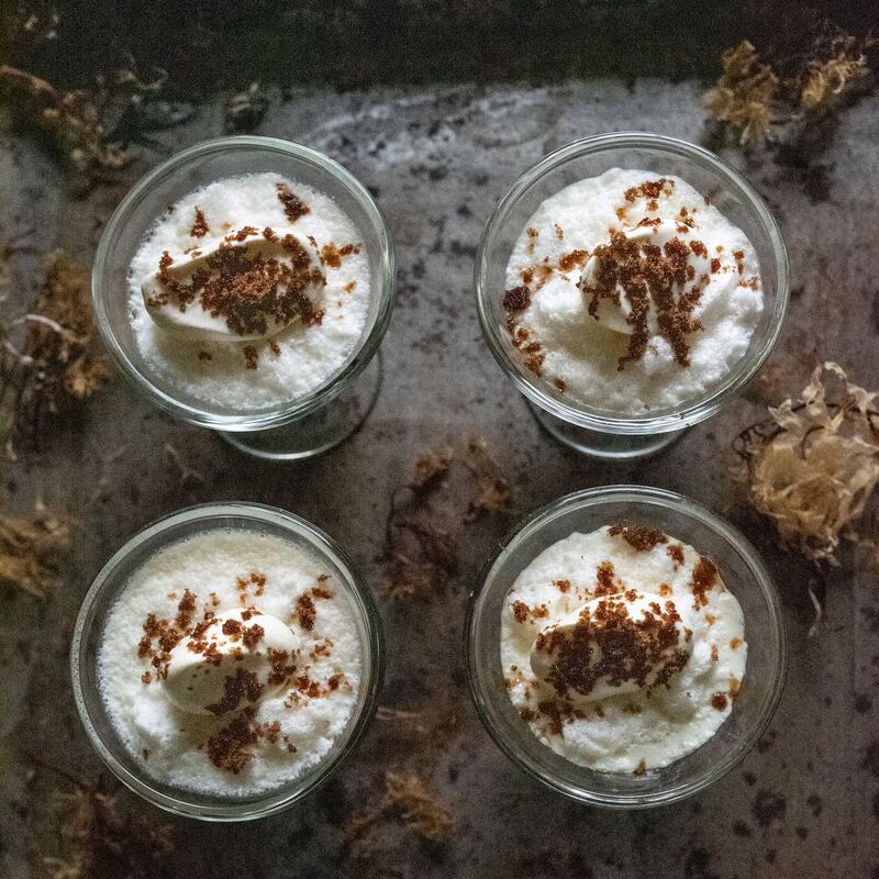 Ballymaloe’s carageen moss pudding