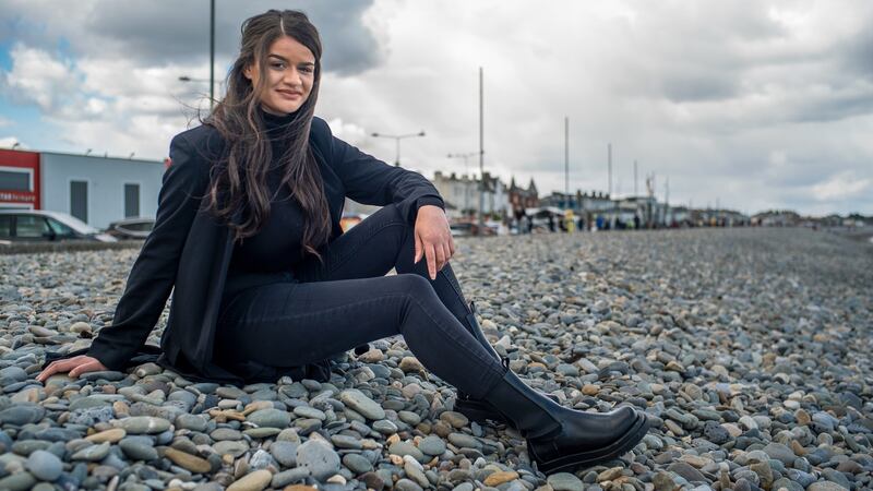 Jasmin Anderson,  the series’ narrator: ‘I tell the story of everyone in Bray but I don’t tell anything about myself.’ Photograph: Arthur Janowsky