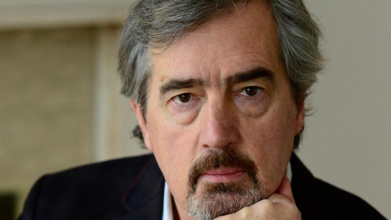 Sebastian Barry: “Someone online said I’d ruined her life unless she could find someone who would love her as Thomas loves John.” Photograph: Cyril Byrne