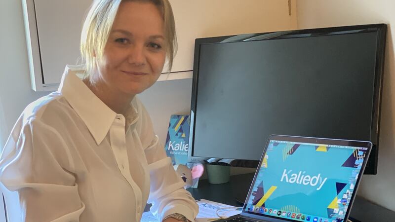 Laura Ward helped found Kaliedy.com after her family’s business Mothercare closed due to the pandemic