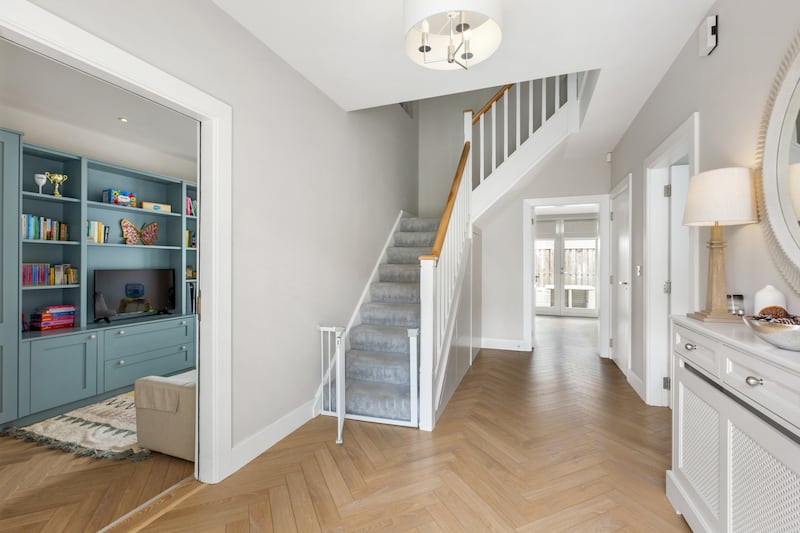 Entrance hall. Photograph: Ronan Melia Photography