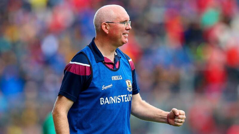 Brian Hanley steered Galway to minor championship glory. Photograph: Tommy Dickson/Inpho