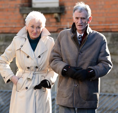 Terry Prone and Tom Savage. Photograph: Cyril Byrne