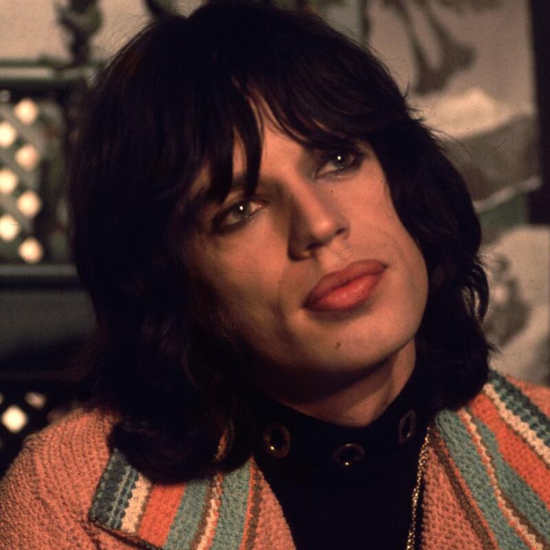Mick Jagger in Performance (1970). Photograph: Andrew Maclear/Hulton Archive/Getty Images