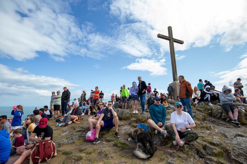 Bray Air Display: Spectators enjoy the show. Photograph: Tom Honan