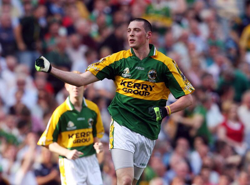 Kerry's jazz-handed target man Kieran Donaghy in 2006. Photograph: Cathal Noonan/Inpho