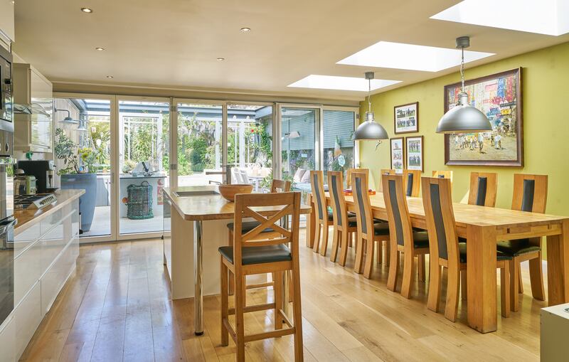 Kitchen/diningroom. Photograph: Gareth Byrne