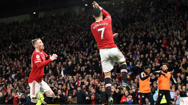 Cristiano Ronaldo notched up 47 goals in all competitions in 2021. Photograph: Peter Powell/EPA