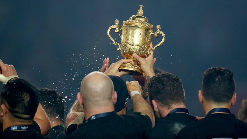 The All Blacks are odds-on favourites to win a third Rugby World Cup on the bounce. Photograph: Dan Sheridan/Inpho