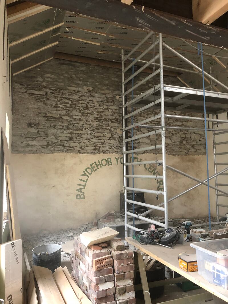 The renovation looked like a daunting task.