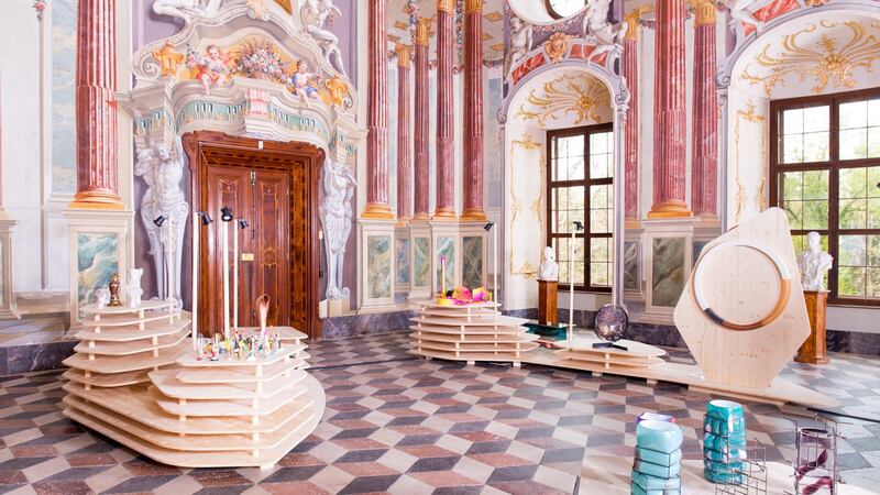 Morphosis exhibition at Schloss Hollenegg. Photograph: Federico Floriani