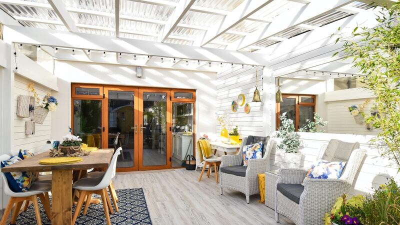 Vanda Luddy’s garden room in Galway