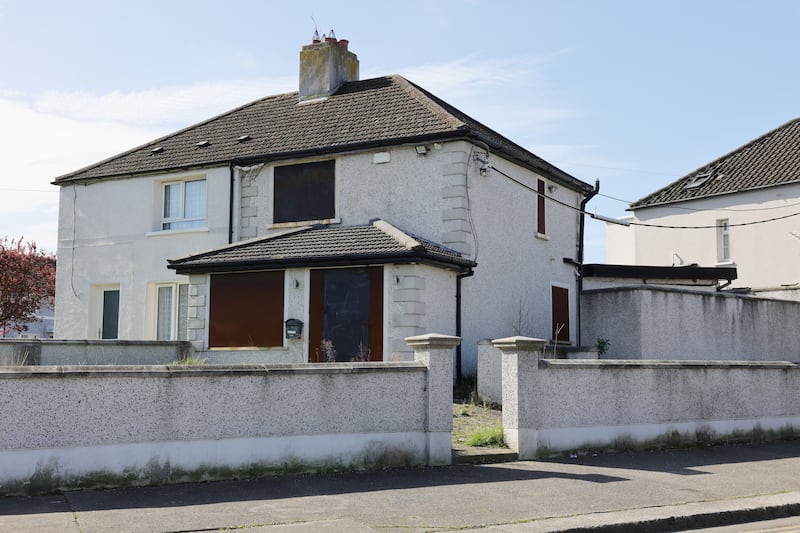 The former home in Crumlin of senior Kinahan crime gang member Seán McGovern, bought by Dublin City Council from the Criminal Assets Bureau. Photograph: Alan Betson