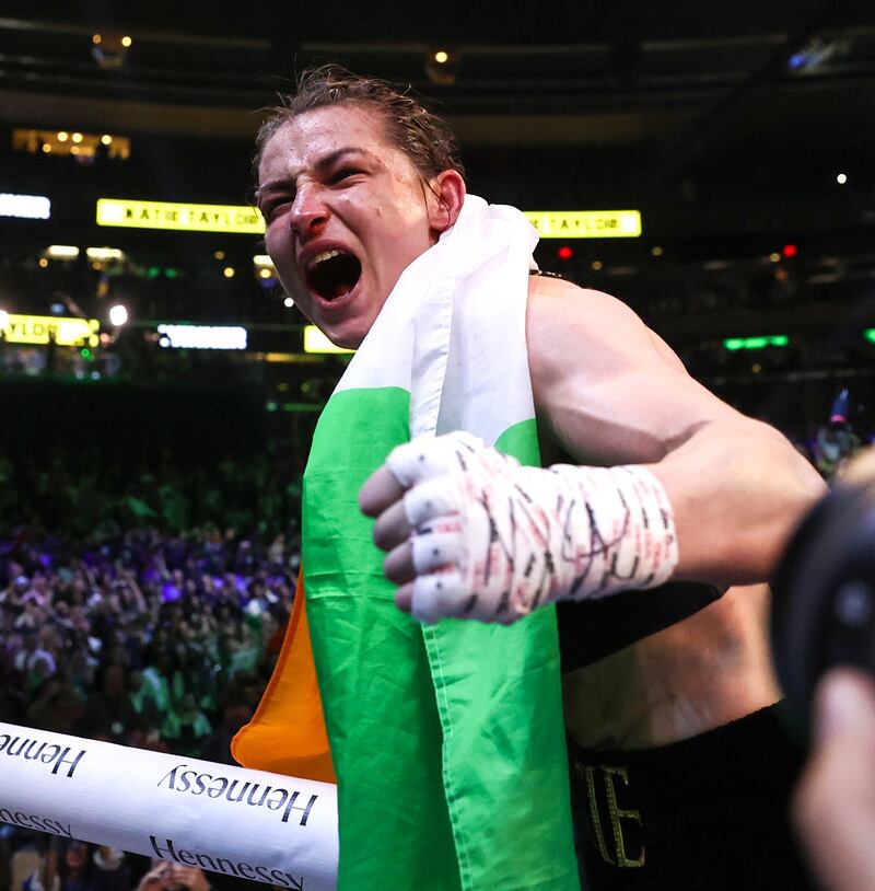 Where were we when Katie Taylor was winning medals early in her career? Photograph: Gary Carr/Inpho