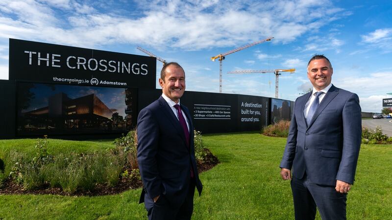 Eddie Byrne and Michael Hynes,   joint managing partners at housebuyer Quintain.  Photograph: Shane O’Neill/Coalesce