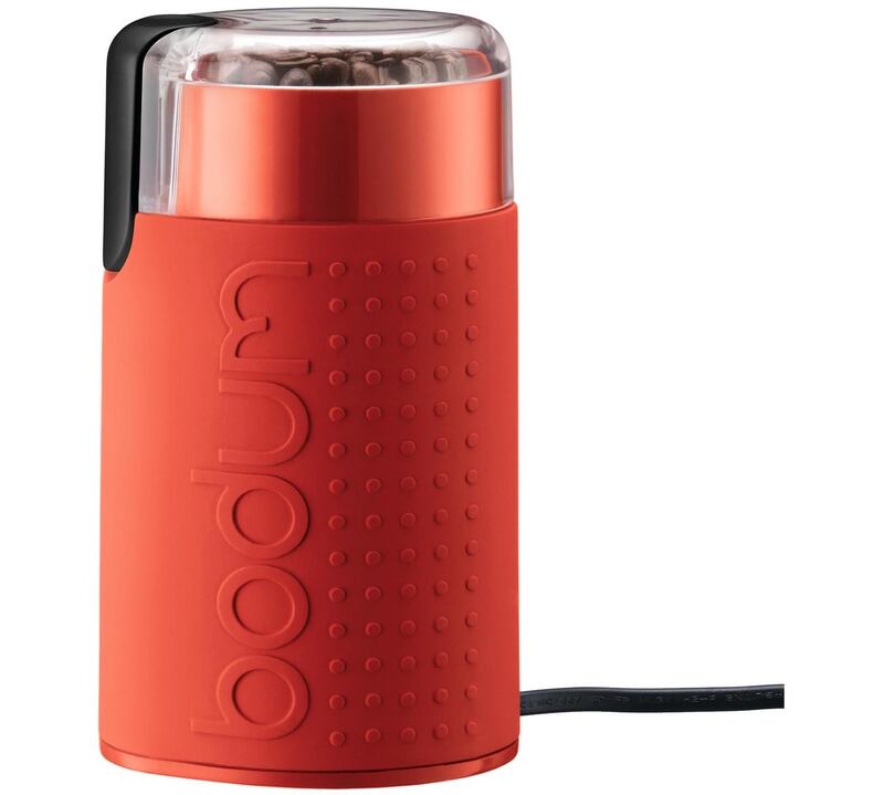 Bodum electric coffee grinder, €34.99, bodum.com