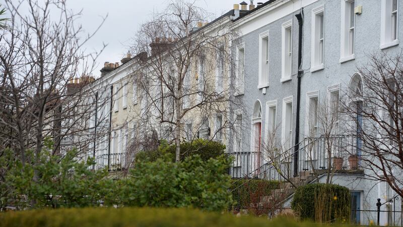 Mount Merrion Avenue in Blackrock, Co Dublin. Photograph: Dara Mac Dónaill/The Irish Times