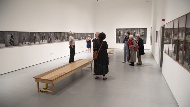 The Bloods by Amelia Stein, the inaugural temporary    exhibition at the new Butler Gallery, Kilkenny. Photograph: Brian Cregan