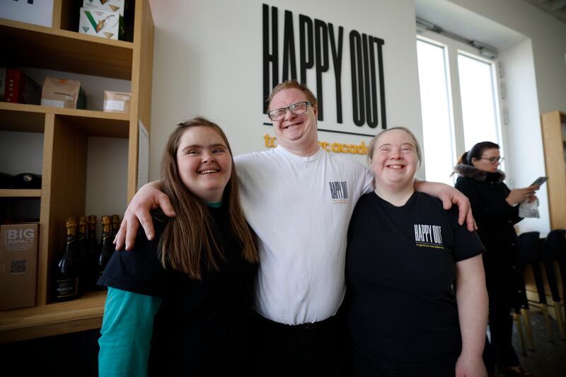 Lia Gogarty, Mark Claffey and Kim Williams. Photograph: Nick Bradshaw