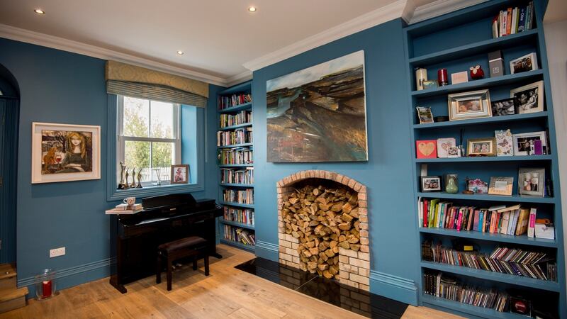 ‘I love deep, moody colours now like navy, teal, mossy green and slate greys.’ Photograph: Brenda Fitzsimons