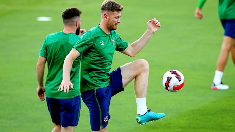 Nathan Collins’s family are steeped in the game going back to his granddad. Photograph: Ryan Byrne/Inpho
