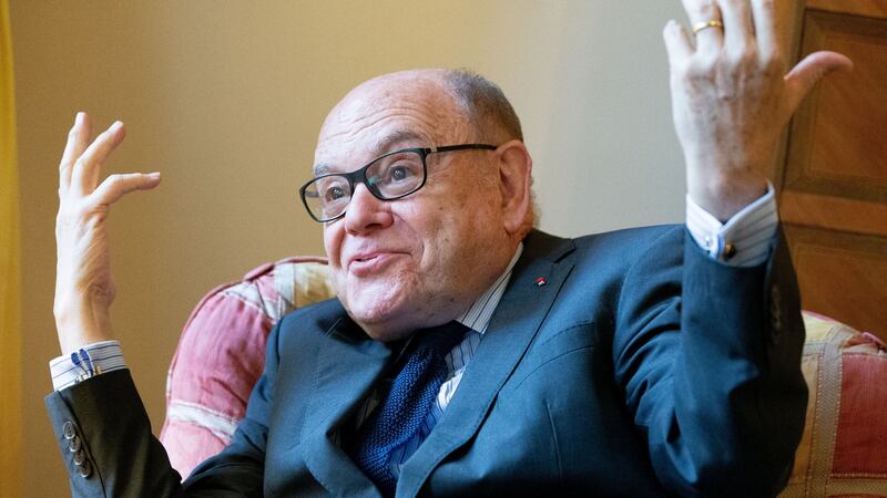 Former diplomat Jean Guéguinou at the French ambassador’s residence in Dublin. Photograph: Tom Honan