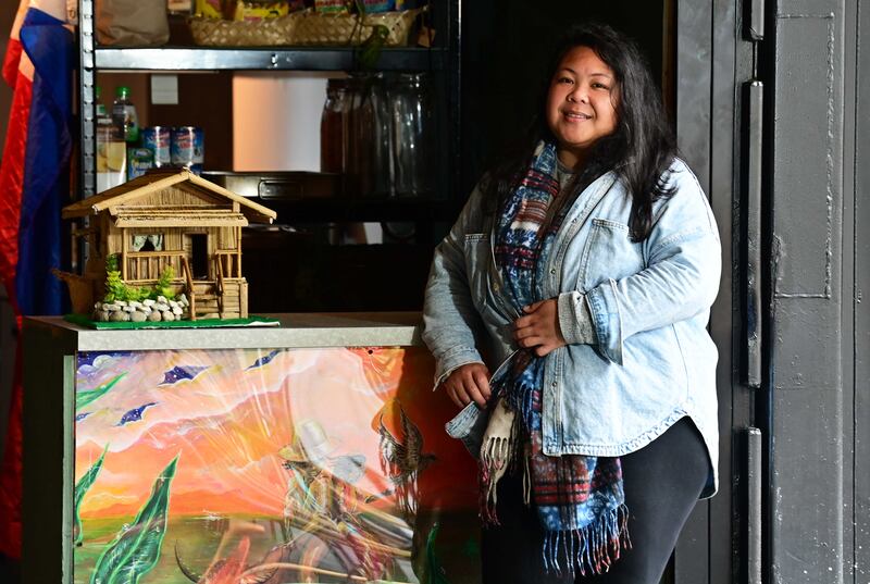 Nallaine Calvo, owner of Kubo restaurant at Trademarket in Belfast.
Photograph: Colm Lenaghan/Pacemaker
