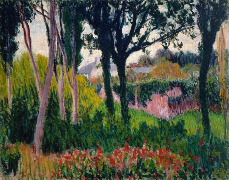 Roderic O’Conor: The Farm at Lezaven, Finistère, from 1894. Photograph © National Gallery of Ireland