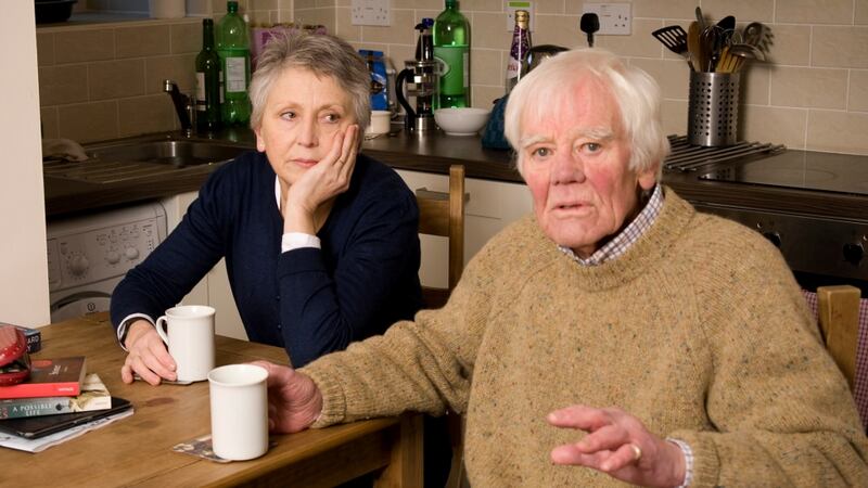 Steph and Tony Booth. Photograph: George Skipper